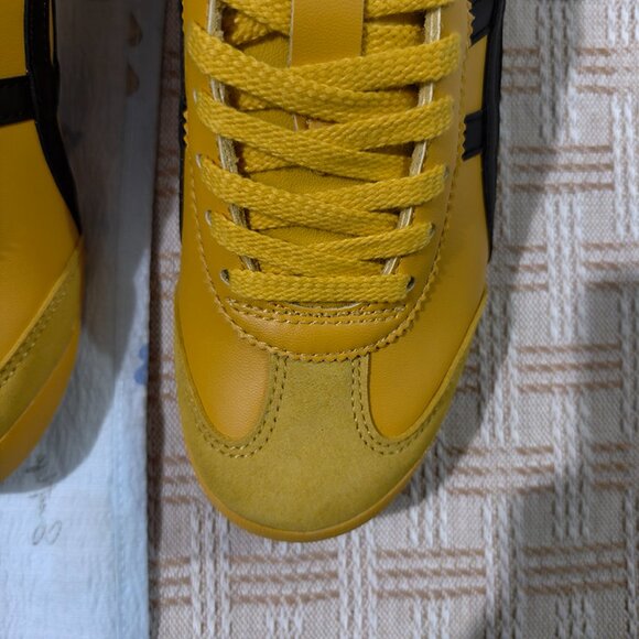 Onitsuka Tiger Yellow Casual Shoes - Picture 3 of 7